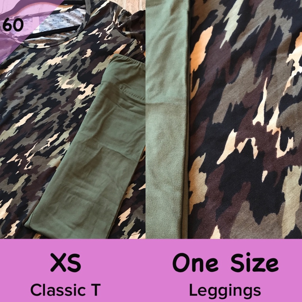 XS Classic T/ OS leggings